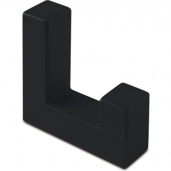 Мебельный крючок, черный GTV WZ-K2201-CZ Мебельный крючок, черный GTV WZ-K2201-CZ