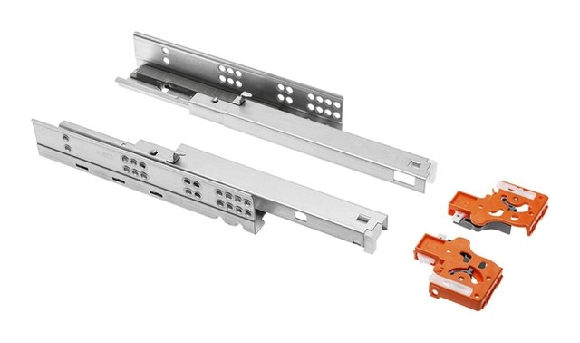 Направляющая нижнего монтажа 450 Modern Slide, полное выдвижение GTV PB-0FPO-450
